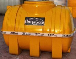 Plastic Yellow 5 Layer Horizontal Water Tank
