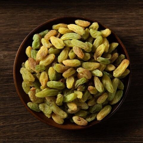 Green Raisins for Jams, Cakes