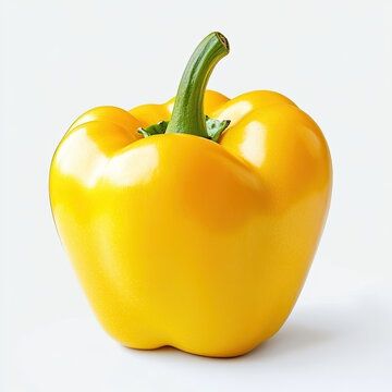 Fresh Yellow Bell Pepper for Salads Stir-fries