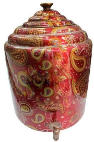 Hammered Pure Copper Water Pot