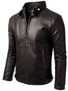 Men's Leather Slim Fit Jacket