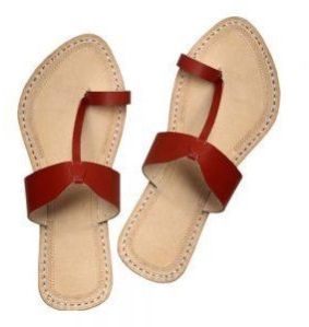 Radish Brown Awesome Looking Kolhapuri Chappal
