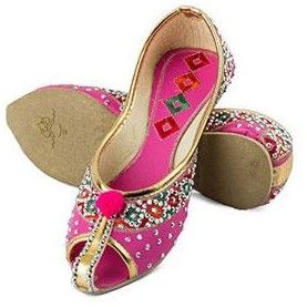 Synthetic Leather Punjabi Women Jutti