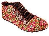 Women's Velvet Jaipuri Shoes