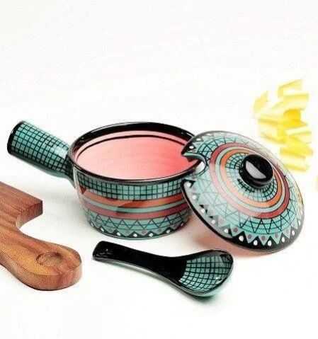 Blue Designer Serving Bowl