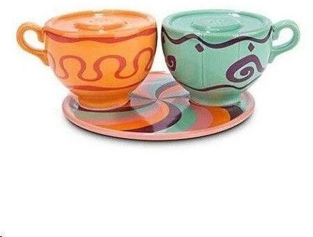 Cup Shaped Salt and Pepper Dispenser