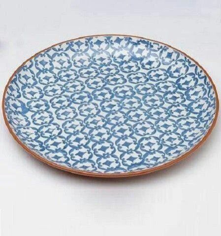 Enamel Mango Wood Platter