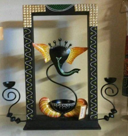 Ganesha Decorative Showpiece Candle Holder