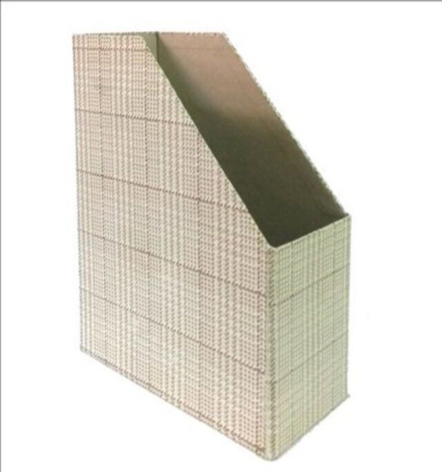 Handmade Paper Magazine Stand