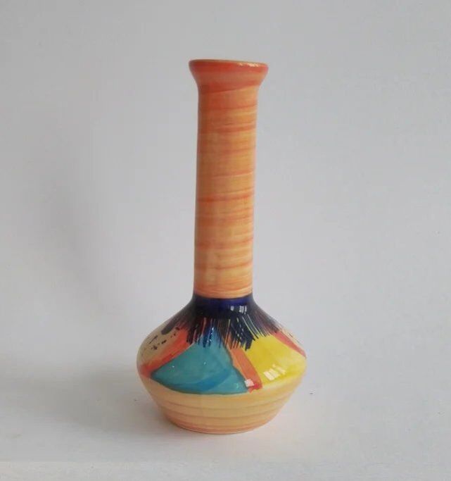 Multicolor Ceramic Flower Vase