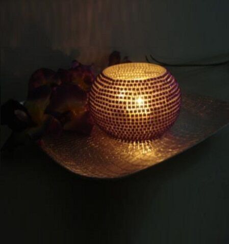 Round Glass Votive Candle Holders