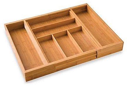 Wooden Cutlery Tray