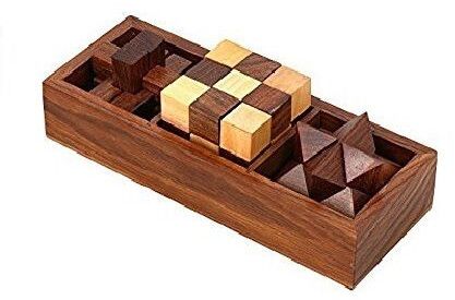 Wooden Puzzle Set