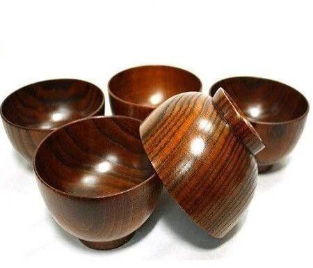 Wooden Soup Bowls