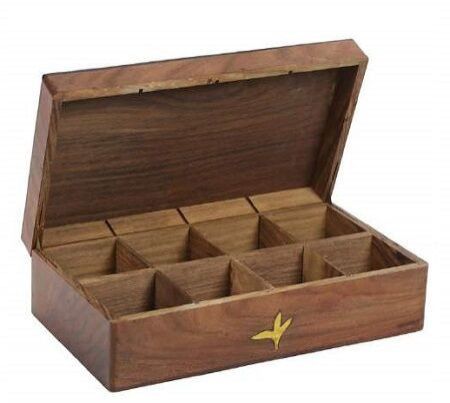 Wooden Spice Box