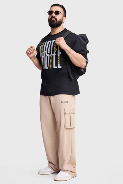 Hustle Mens Oversized T-shirt