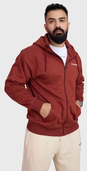 Signature Mens Oversized Jacket Rust