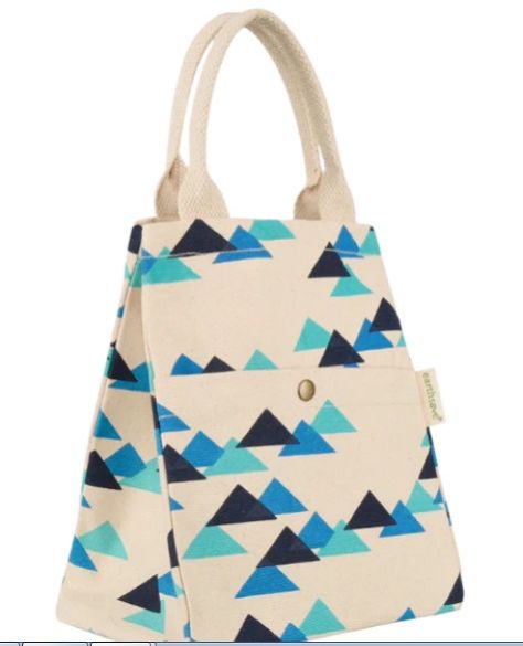 Drawstring Lunch Bag - Triangle