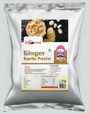 Ginger Garlic Paste, Packaging Type : Plastic Packet
