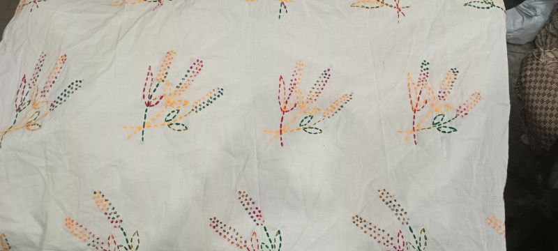 Hand Embroidered Fabric
