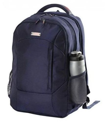 Black Polyester College Bag