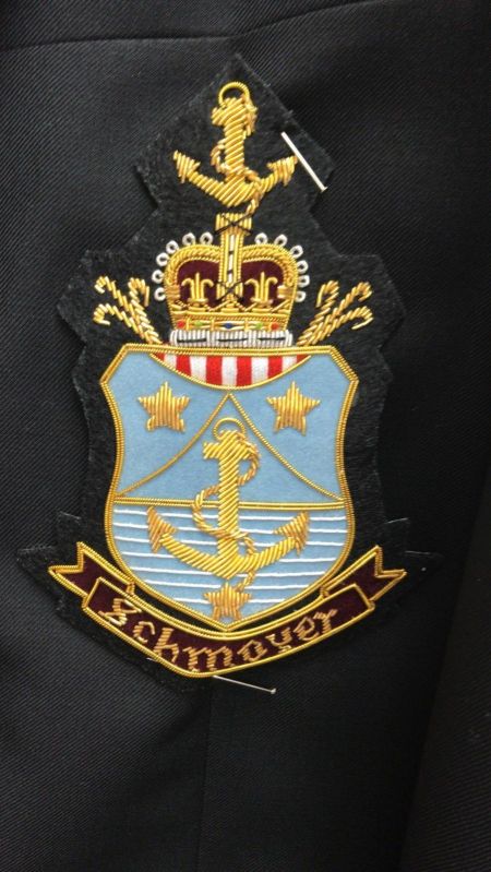 Bullion Wire Blazer Badges