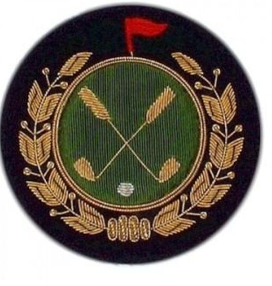 Classic Golfer's Blazer Badge