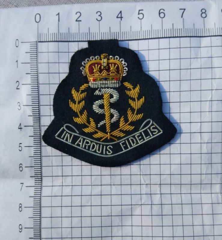 In Arduis Fidelis Bullion Wire Patches