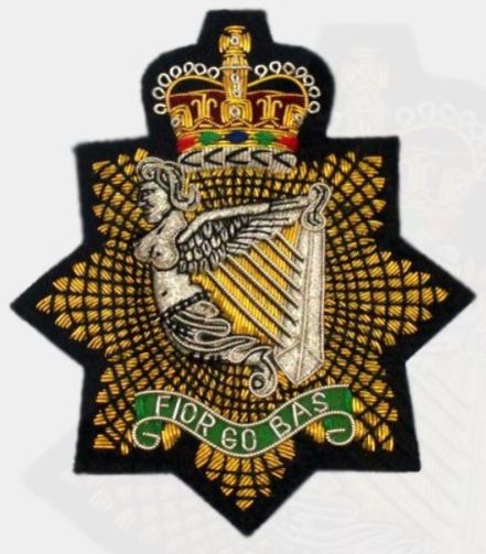 Irish Regiment OF Canada Blazer Crest