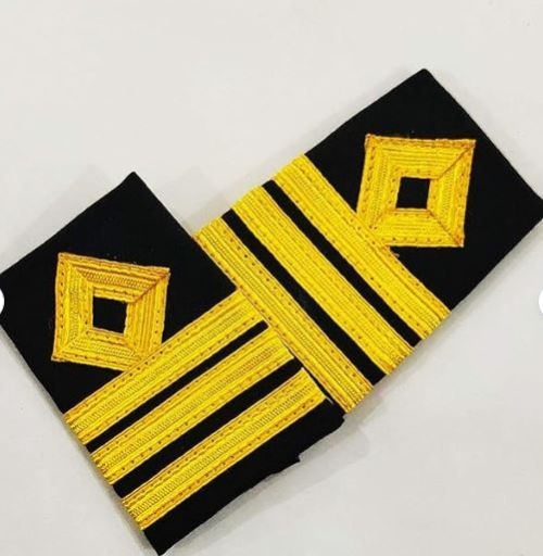 Merchant Navy Officer Ocean Kart Epaulettes