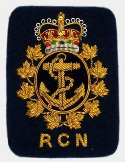 Royal Canadian Navy Armed Force Shoulder Rank