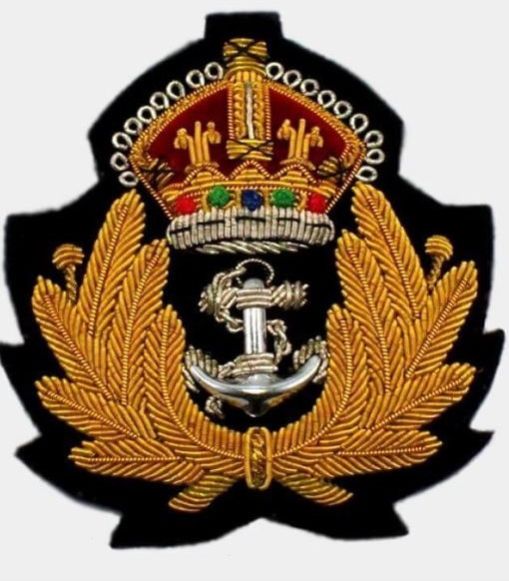 Royal Navy Naval Officers Badge