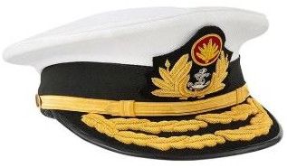 Russian White Navy Cap