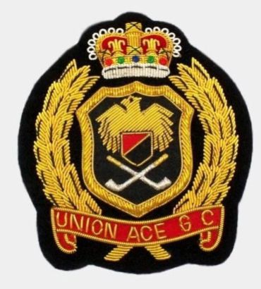 Union Ace Golf Club Embroidered Badges