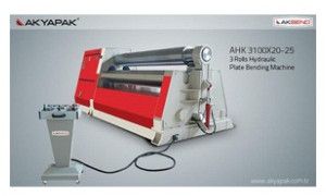 Three Rolls Hydraulic Plate Bending Machines