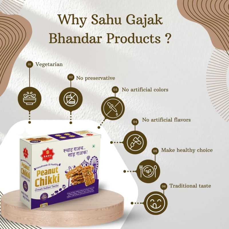 Peanut Chikki 250 Grams