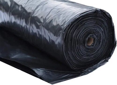 Plain Black LDPE Tarpaulin