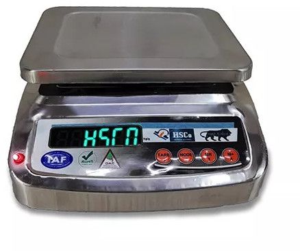 Electronic Table Top Scale Ssm, Display Type : Jumbo Green LED