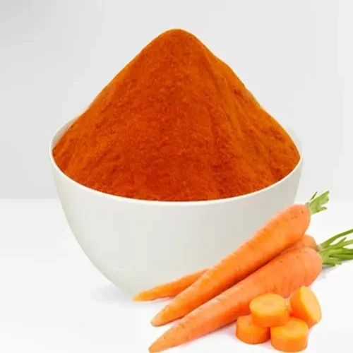 Dehydrated Carrot Powder, Color : Orange, Packaging Size : 25Kg
