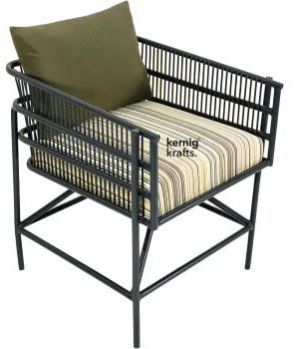 Kernig Krafts Minsk Iron Sofa Chair, Color : Customizable