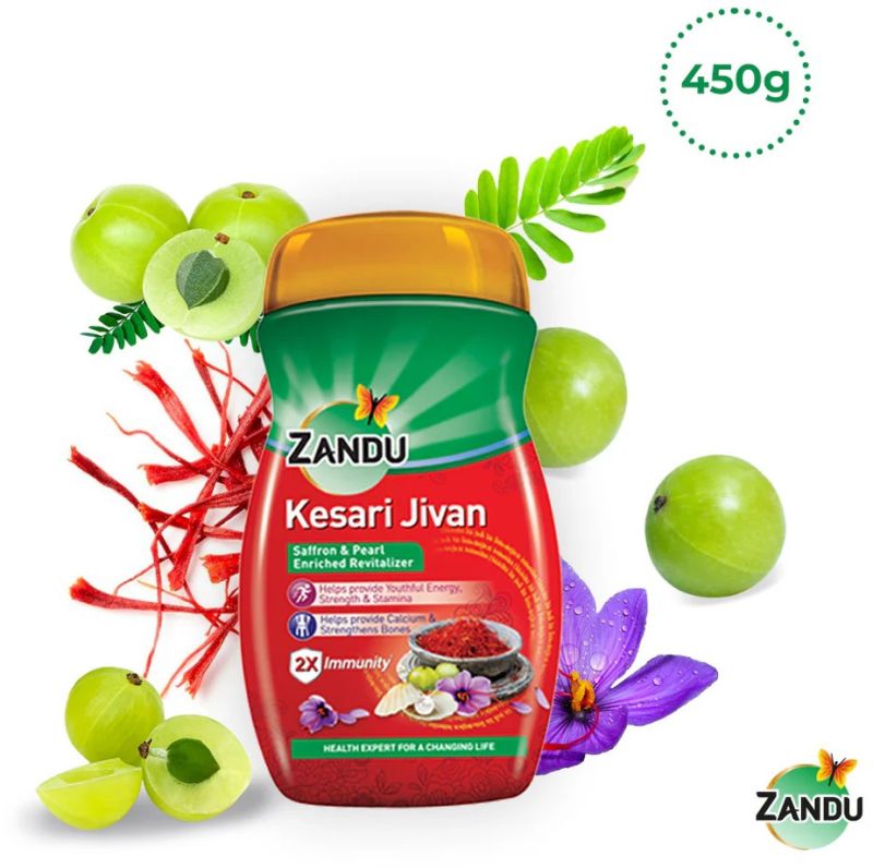 Zandu Kesari Jivan Chyawanprash for Energy, Strength &AMP;AMP; Immunity