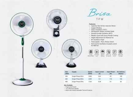 Plastic Table Fan for Home Or Office