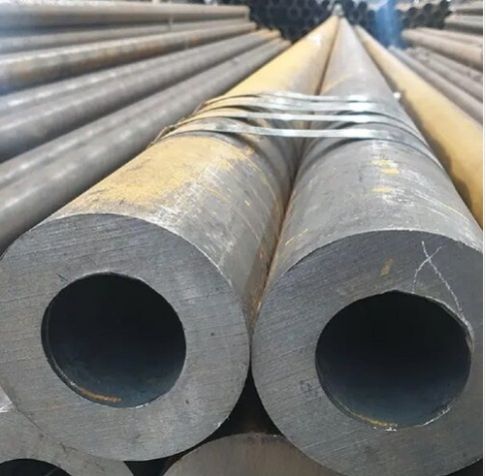 Mild Steel Thick Wall Seamless Pipe, Shape : Round for Construction
