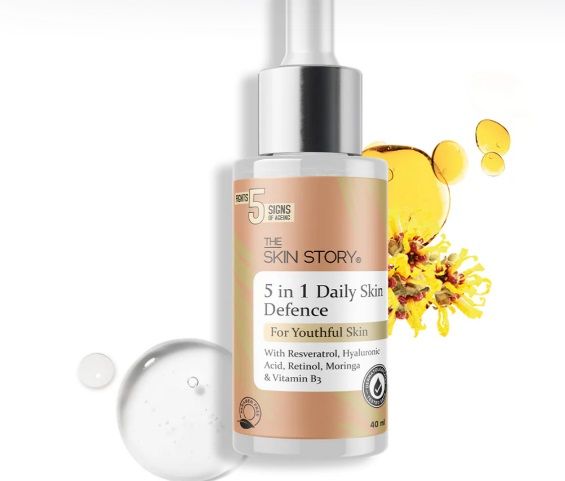 5 in 1 Daily Skin Defence Serum | Fights 5 Signs OF Aging