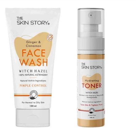 Anti Pimple & Acne Kit (Face Wash & Toner) | Clear Glowing Skin