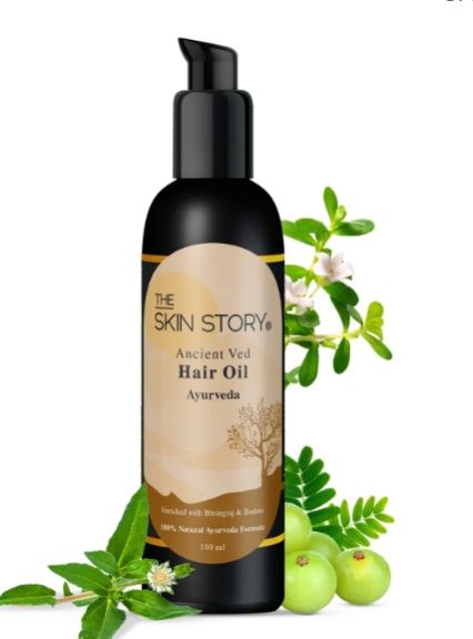 Ayurvedic Hair Growth Oil | Strengthens Roots & Promotes Healthy Hair