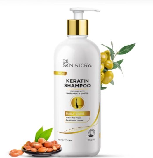Keratin Shampoo Strengthens Hair Keratin Oil