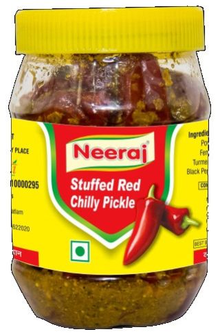 Stuffed Red Chilli Pickle