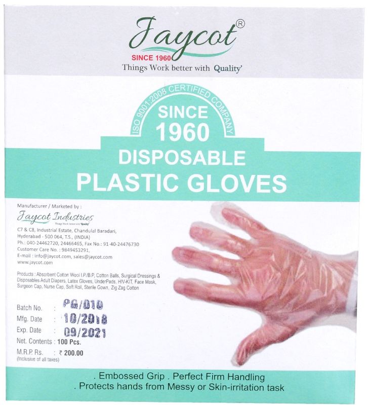 Disposable Plastic Gloves