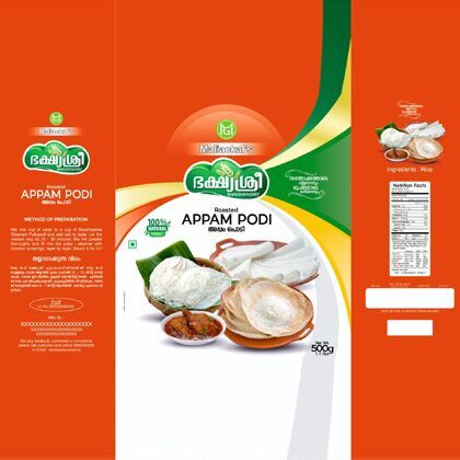 Appam Podi Rice Powder, Color : White, Packaging Type : Plastic Bags